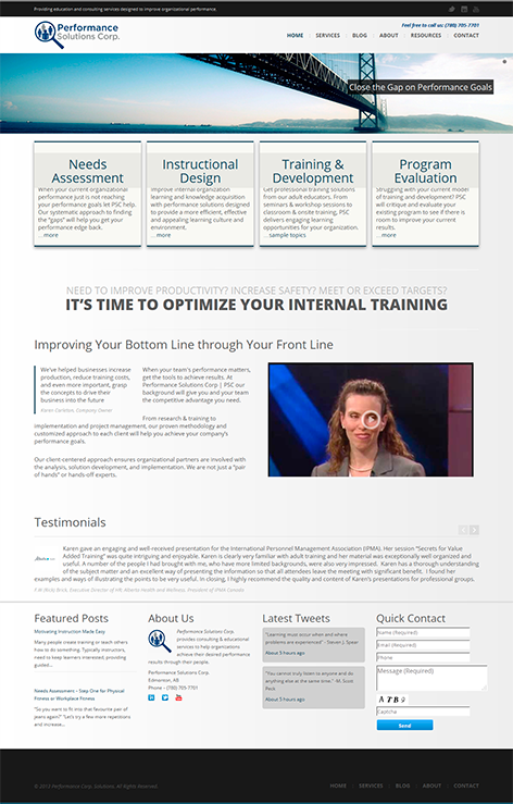 Performance-Solutions-Corp-SIdeBar Performance Solutions Corp. Boost2Business Client Portfolio